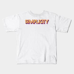 SIMPLICITY Kids T-Shirt